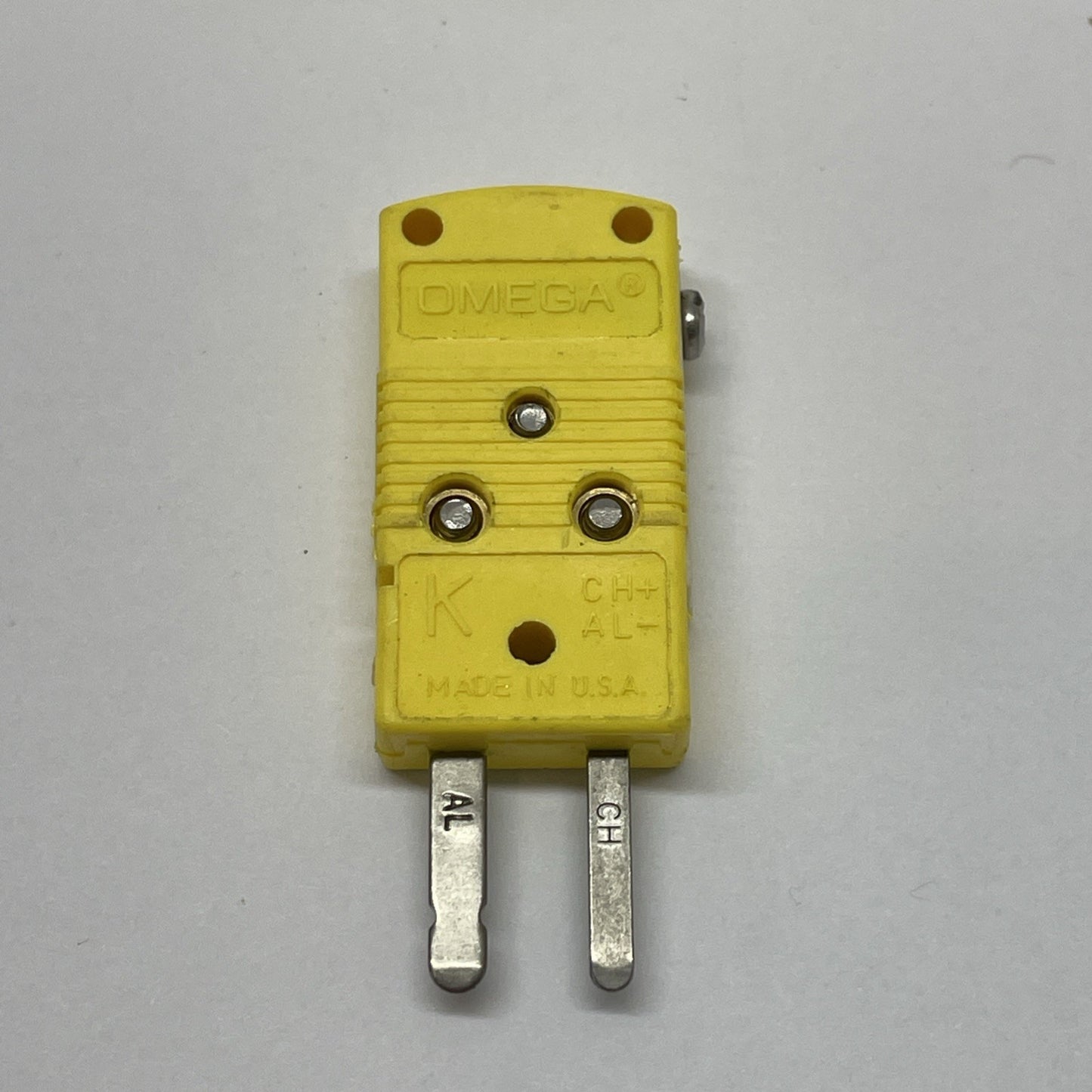 (LOT OF 5) OMEGA Type K Type Male Thermocouple Connector for Probe PATPEND