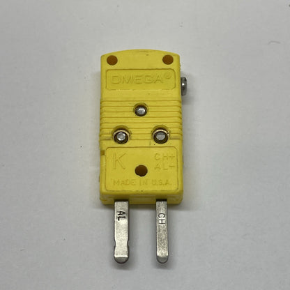 (LOT OF 5) OMEGA Type K Type Male Thermocouple Connector for Probe PATPEND