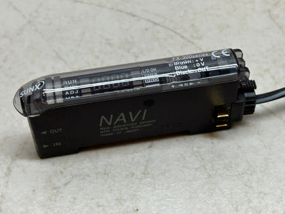 SUNX FX-301B / NAVI DIGITAL FIBER SENSOR BLUE LED FX-300 / USED AS SAMPLE ONLY