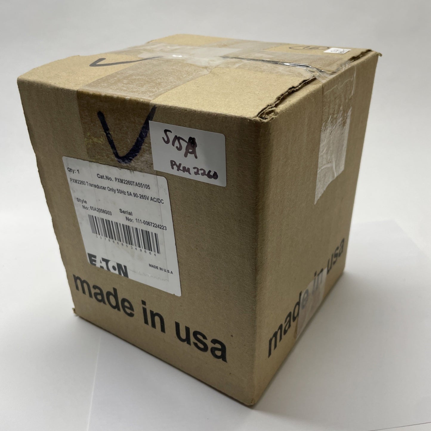 Eaton PXM2260TA55105 / 65A2058G0 Power Xpert Meter 2260 Transducer Only 50Hz 5A