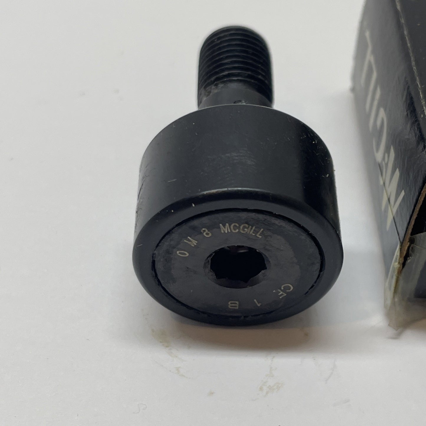 McGill CF 1 B Flat Stud Cam Follower 1.000″ Roller Dia 7/16-20 Thread CF-1-B