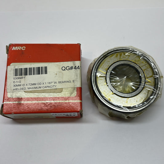 MRC 5306MFF Double Row Angular Contact Ball Bearing 30x72x30mm