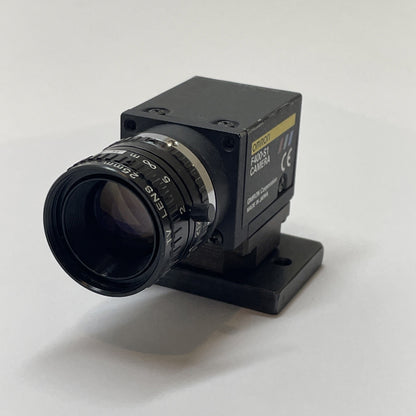 OMRON F400-S1 Industrial CCD Camera 1/3" 659x494 Vision Sensor + 25mm 1:1.4 Lens