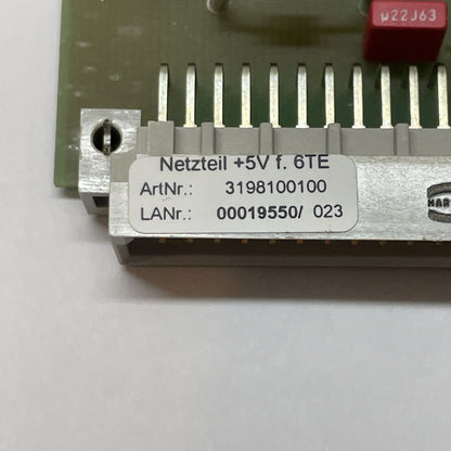Kuhse NT05/04 3198100100 +5V Power Supply Module