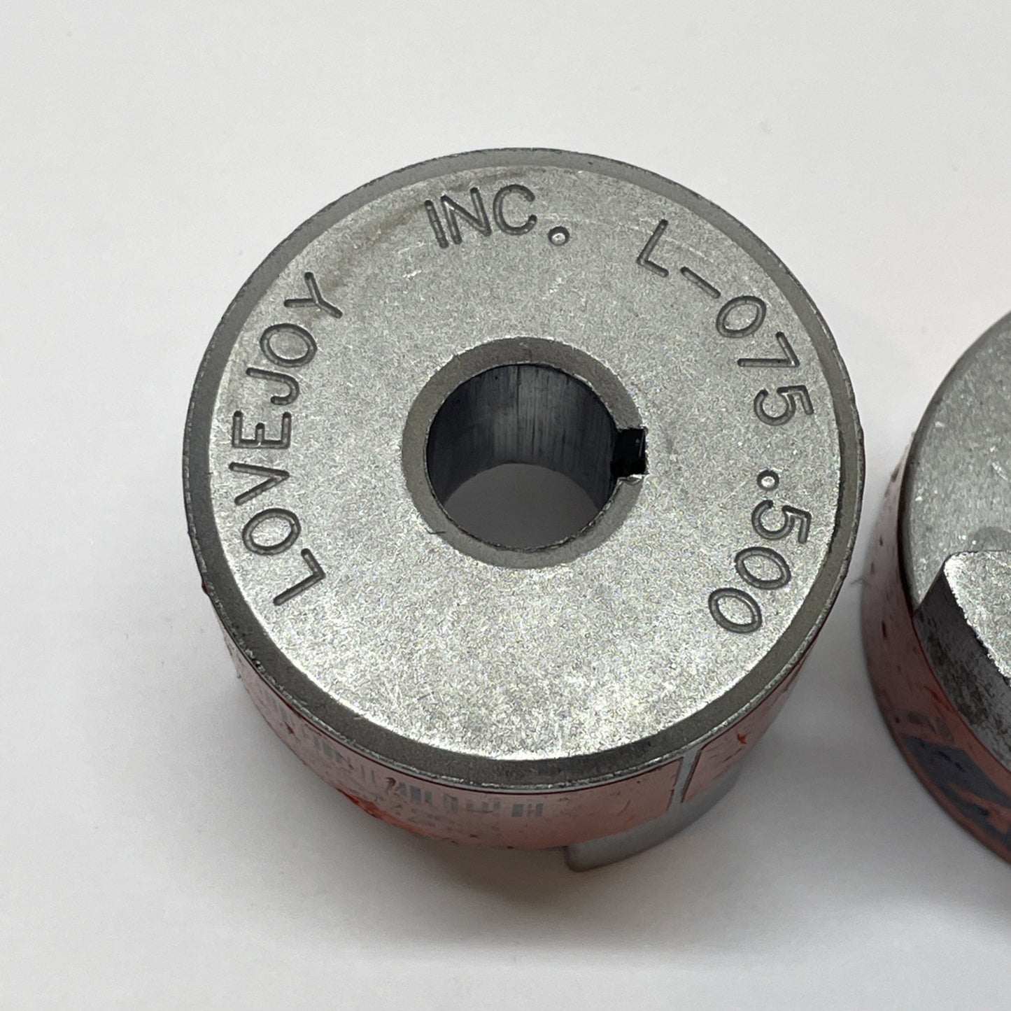 (LOT OF 2) Lovejoy L-075 .5000 Coupling Hub 68514410685 1/2 KW