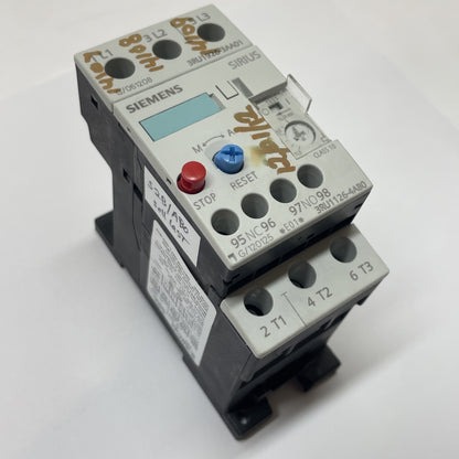 Siemens Sirius 3RU1126-4AB0 / 3ZX1012-0RU11-1AA1 Overload Relay w/ 3RU1926-3AA01