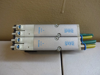 FESTO VMPA2-FB-EMS-4 / WITH TWO 537956 E / AND 538000 SUB BASE MANIFOLD