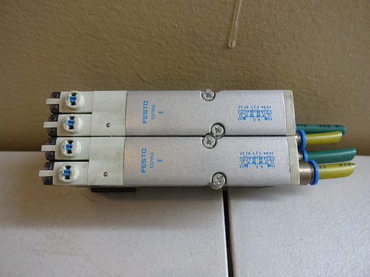 FESTO VMPA2-FB-EMS-4 / WITH TWO 537956 E / AND 538000 SUB BASE MANIFOLD