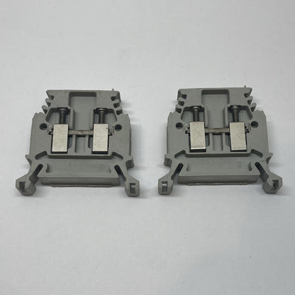 (LOT FO 2) Allen Bradley 1492-WTC3E, TYPE K Two Pole Thermocouple Block