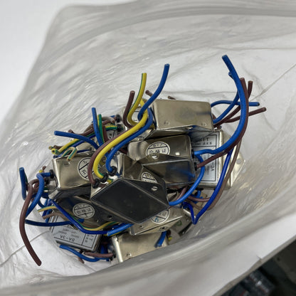 (LOT OF 35) BA-3A 250VAC EMI Power Line Filter 3A Chassis Mount Noise Suppressor