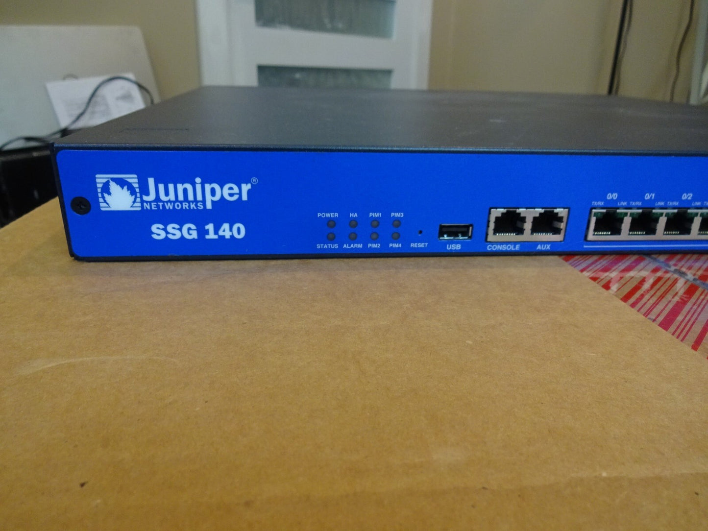 JUNIPER NETWORKS SSG-140 / SSG-140-SH SECURE SERVICES GATEWAY FIREWALL SSG140