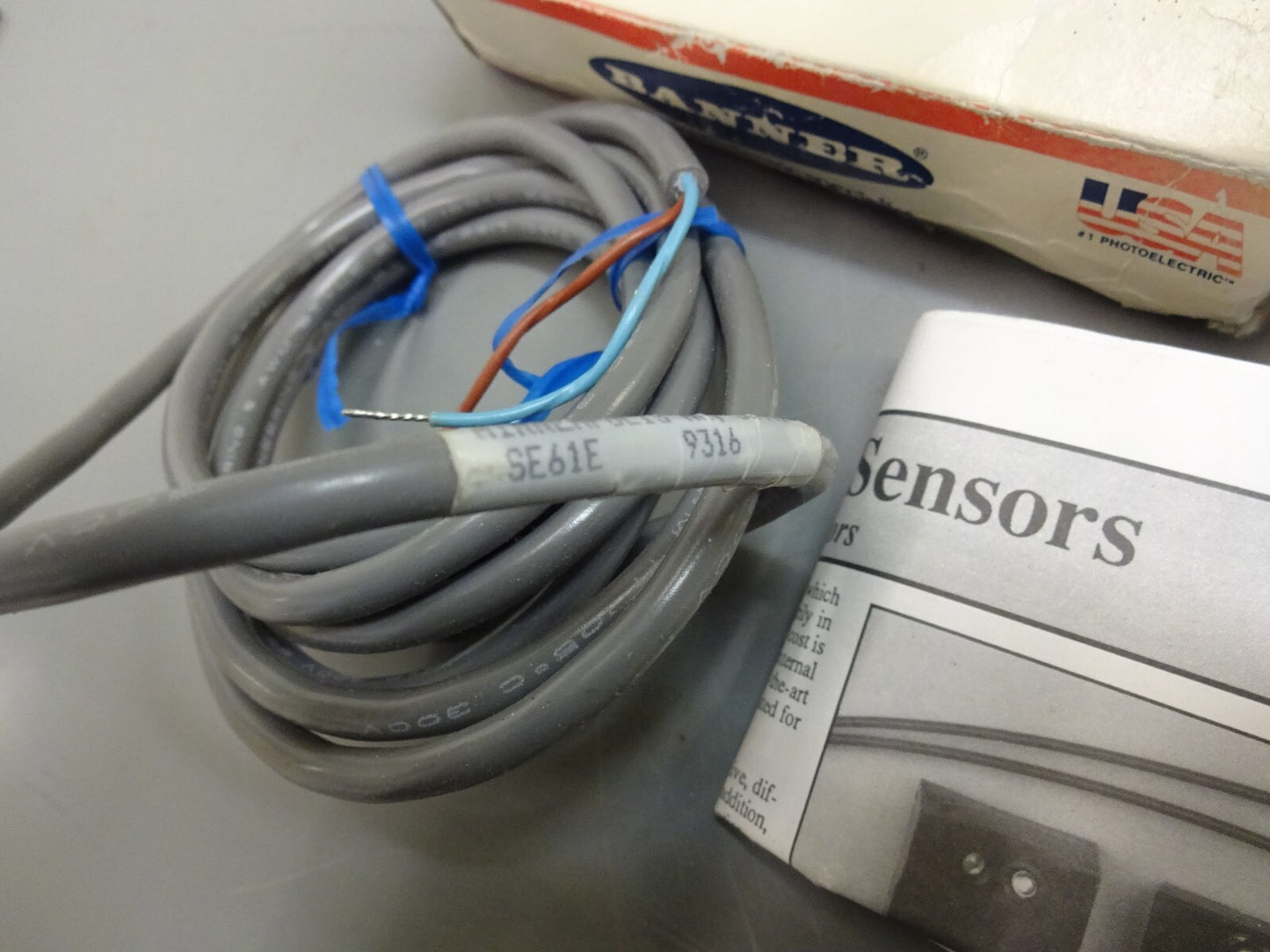 BANNER ENGINEERING 26073 / SE61E / ECONO-BEAM SENSOR / NEW
