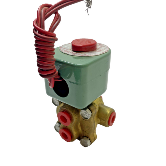 ASCO 8342A1  1/4″ NPT 4-Way Solenoid Valve 110-120 V AC