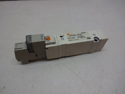 SMC SY5140-5FUD / 24VDC / SUPPLY PRESS 0.15-0.7MPA