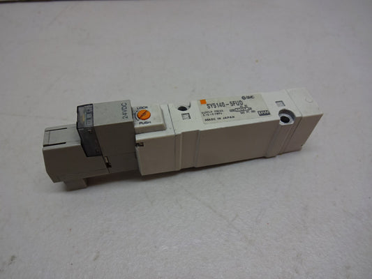 SMC SY5140-5FUD / 24VDC / SUPPLY PRESS 0.15-0.7MPA