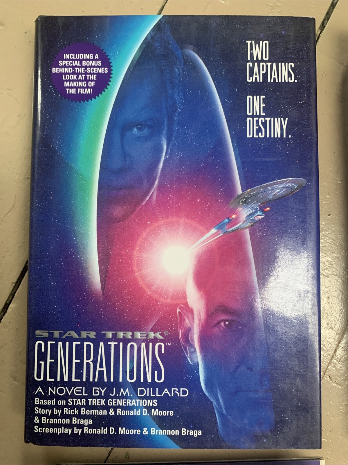 A Lot Of Four Star Trek Books Nice Condition.