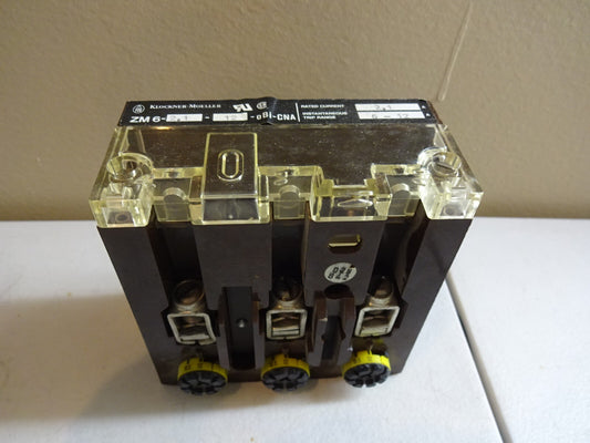 KLOCKNER MOELLER ZM6-2,1-12-0BI-CNA / OVERLOAD RELAY / TRIP RANGE 6-12
