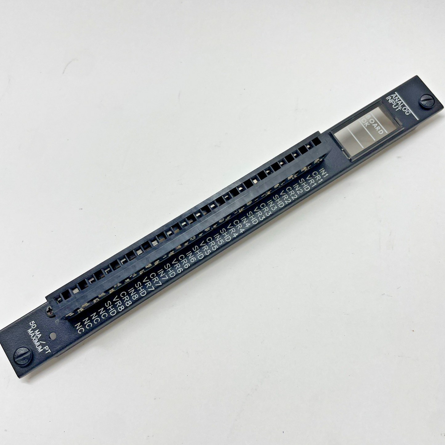 GE Fanuc IC600FP841K Analog I/O Faceplate / Front Module Panel