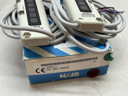 NAIS UZK AREA SENSOR UZKB111 / UZKB111E AND UZKB111R / SET OF 2 NEW