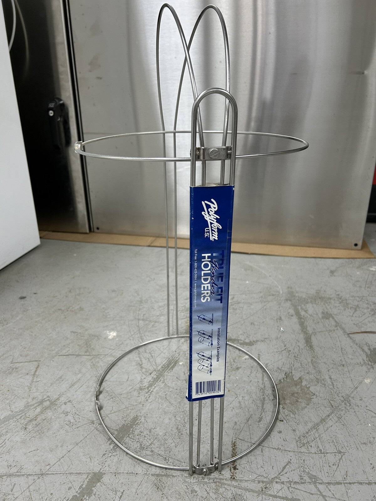 POLYFORM FENDER BASKET TFR-280 / MEASURES 23" X 12" DIAMETER NO CONNECTORS / NEW