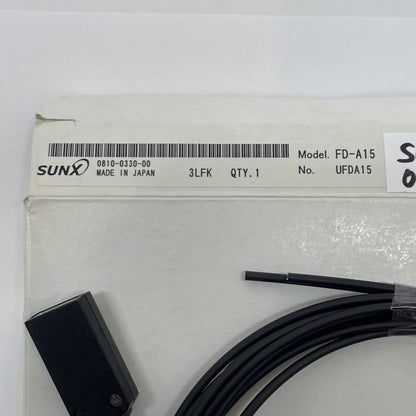 NEW Sunx FD-A15 Photoelectric Sensor 0810-0330-00
