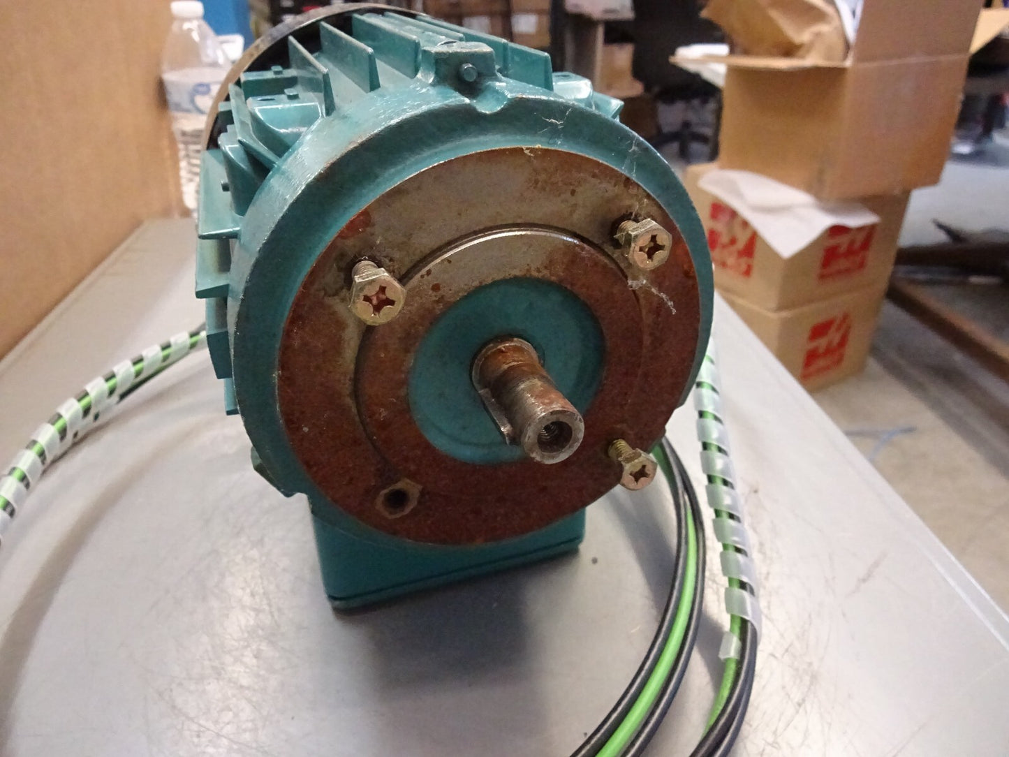 BROOK CROMPTON WA4M.33-2C / AC MOTOR W-DA71SJ FRAME / 0.33HP 3PH 230/460V 60HZ