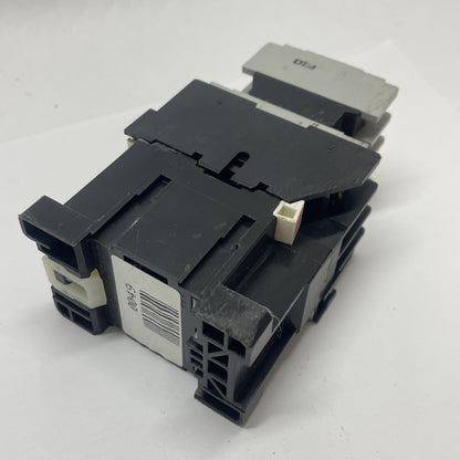 ALLEN BRADLEY 100-A09ND3 SER B CONTACTOR WITH 195-FA40 CONTACT BLOCK