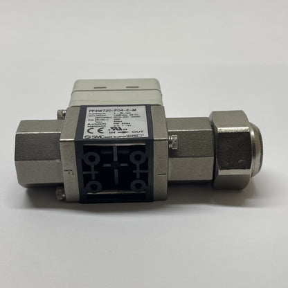 SMC PF3W720-F04-E-M / DIGITAL WATER FLOW SWITCH / 2 ~16L / MIN 1/2" F PORTS