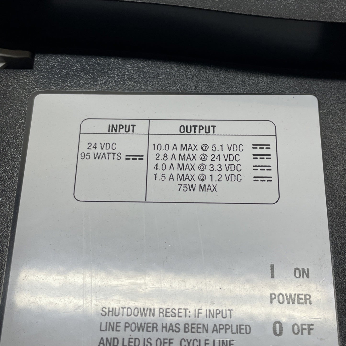 Allen Bradley 1756-PB72 ControlLogix 24V DC PLC Power Supply Module