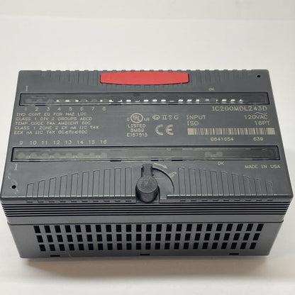 GE Fanuc IC200MDL243D 16-Point Discrete Input Module – VersaMax