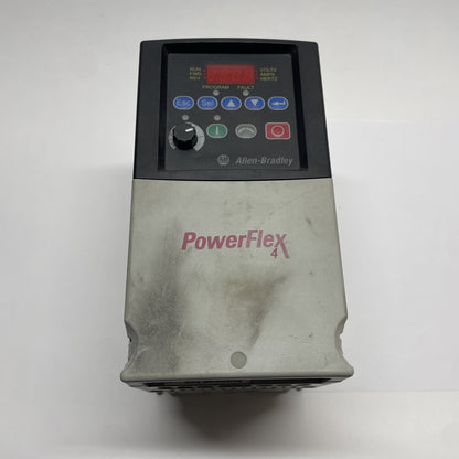 Allen-Bradley 22A-D6P0N104 /A PowerFlex 4 AC Drive 480 VAC 3PH 2.2kW / 3HP