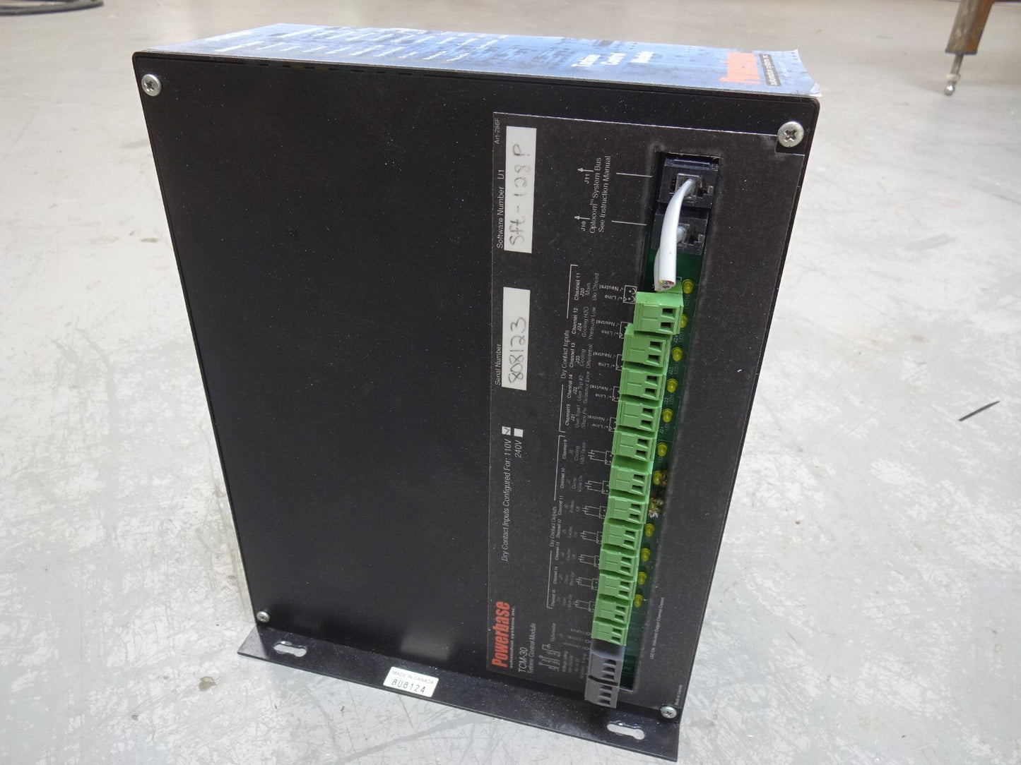 POWERBASE TCM-30 TURBINE CONTROL MODULE / FOR HYDRO POWER STATIONS *MAKE OFFER*