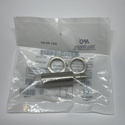 MD MICRO DETECTORS Inductive Proximity Switch AK1-A0-4H  DC 10-30V (NEW)