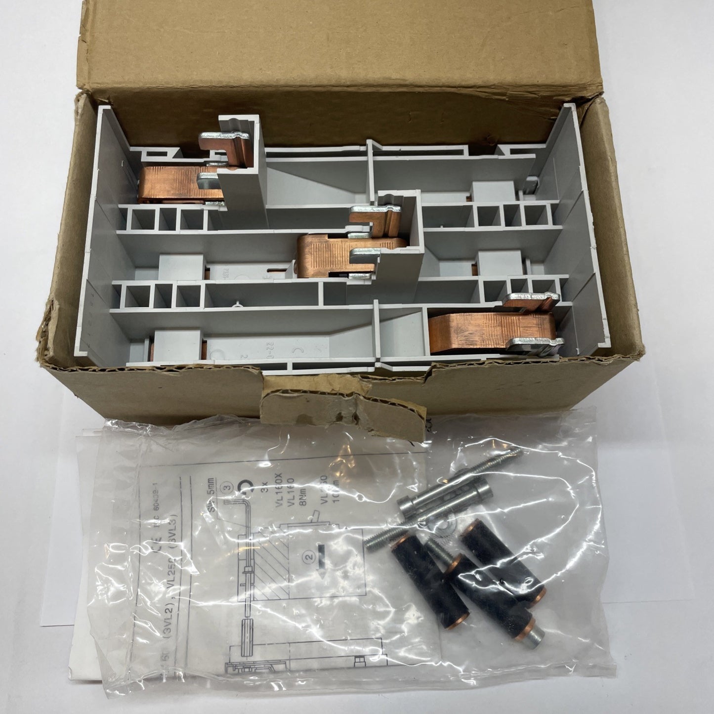 Wöhner 32 976 / 32976 3-Pole Busbar Adapter 160 A EQUES 60Classic