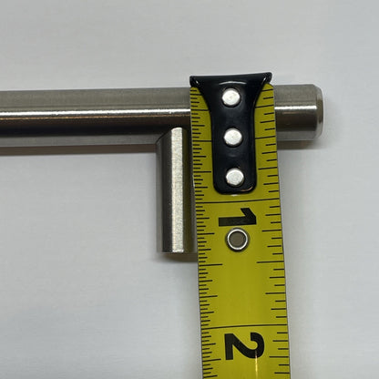 Cabinet / Drawer Pull Stainless Steel Cupboard Round T Bar Handle 6"