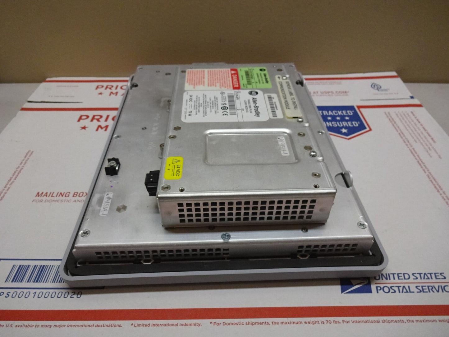 ALLEN BRADLEY 2711P-T10C4D1 PANELVIEW 1000 PLUS 2711P-RDT10C 2711P-RP1 / TESTED