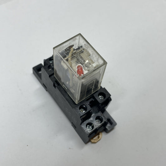 OMRON LY1N-DC24 General Purpose Relay, 8Pins With 0498H2 base