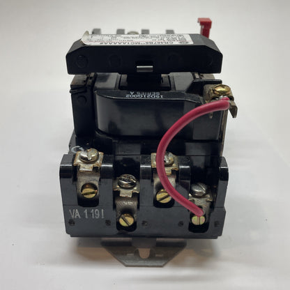 GE NEMA SIZE 0 MOTOR STARTER 120V COIL / CR487B6**MC1AAAAA#