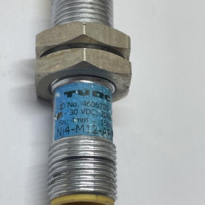 Turck NI4-M12-AP6X-H1141 Inductive Sensor M12 10-30 VDC PNP