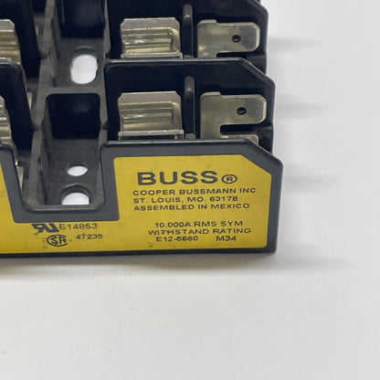 Buss BM6033SQ Fuseholder M60030-3SQ E12-5680 30A 600V