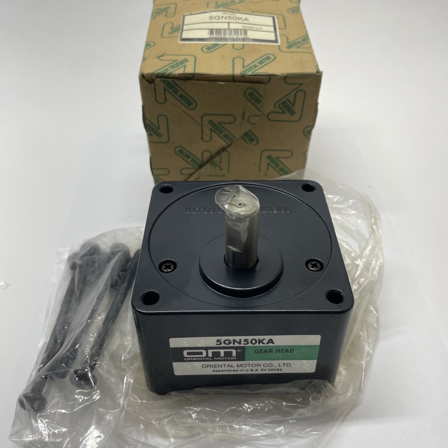 NEW Oriental Motor 5GN50KA Parallel Shaft Gearhead (50:1)