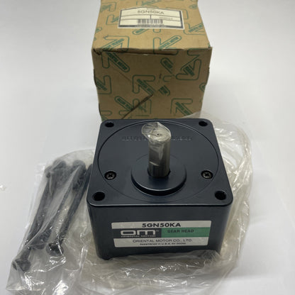 NEW Oriental Motor 5GN50KA Parallel Shaft Gearhead (50:1)