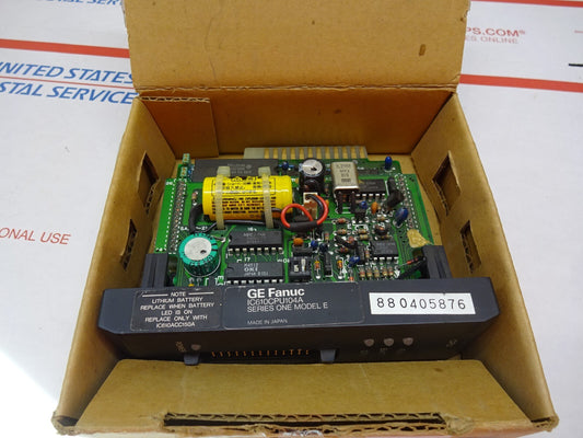 GE FANUC IC610CPU104A / SERIES ONE / MODEL E / CPU WITH 1K MEMORY MODULE / NEW