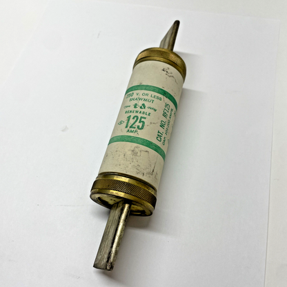 Shawmut RF125 (125A) 250VAC Class H Renewable Fuse