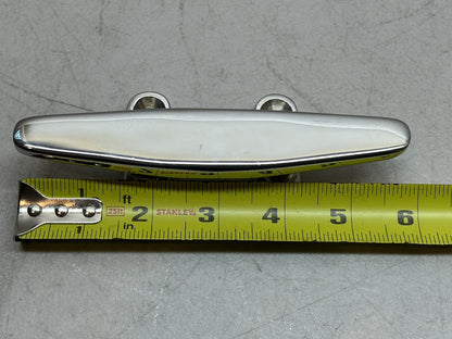 SEA DOG 041906-1 HEAVY DUTY STAINLESS STEEL 5.5" LOW SILHOUETTE OPEN BASE CLEAT