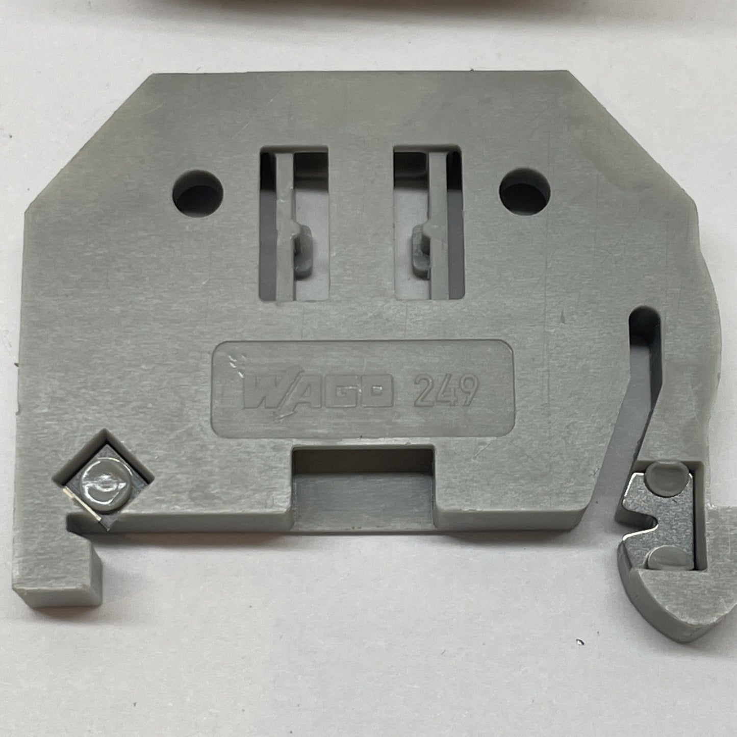 6pcs WAGO 249 Terminal End Block Screwless End Stop 6mm Wide