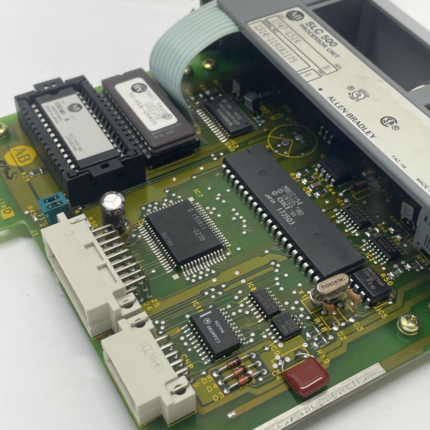 Allen Bradley 1747-L514 Ser B SLC 500 CPU Processor Module PLC U7-4 SLC5/01