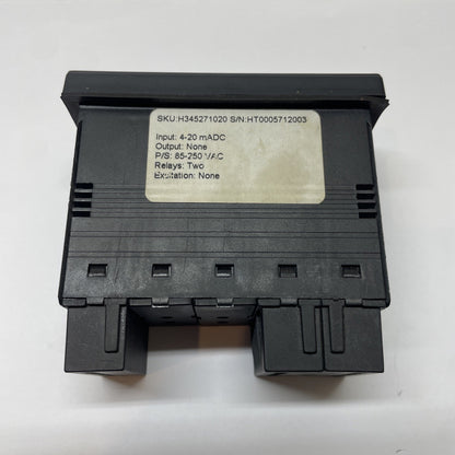 Simpson H345271020 Hawk 3 Digital Panel Meter 85-250VAC 4-20mA 2 Relays