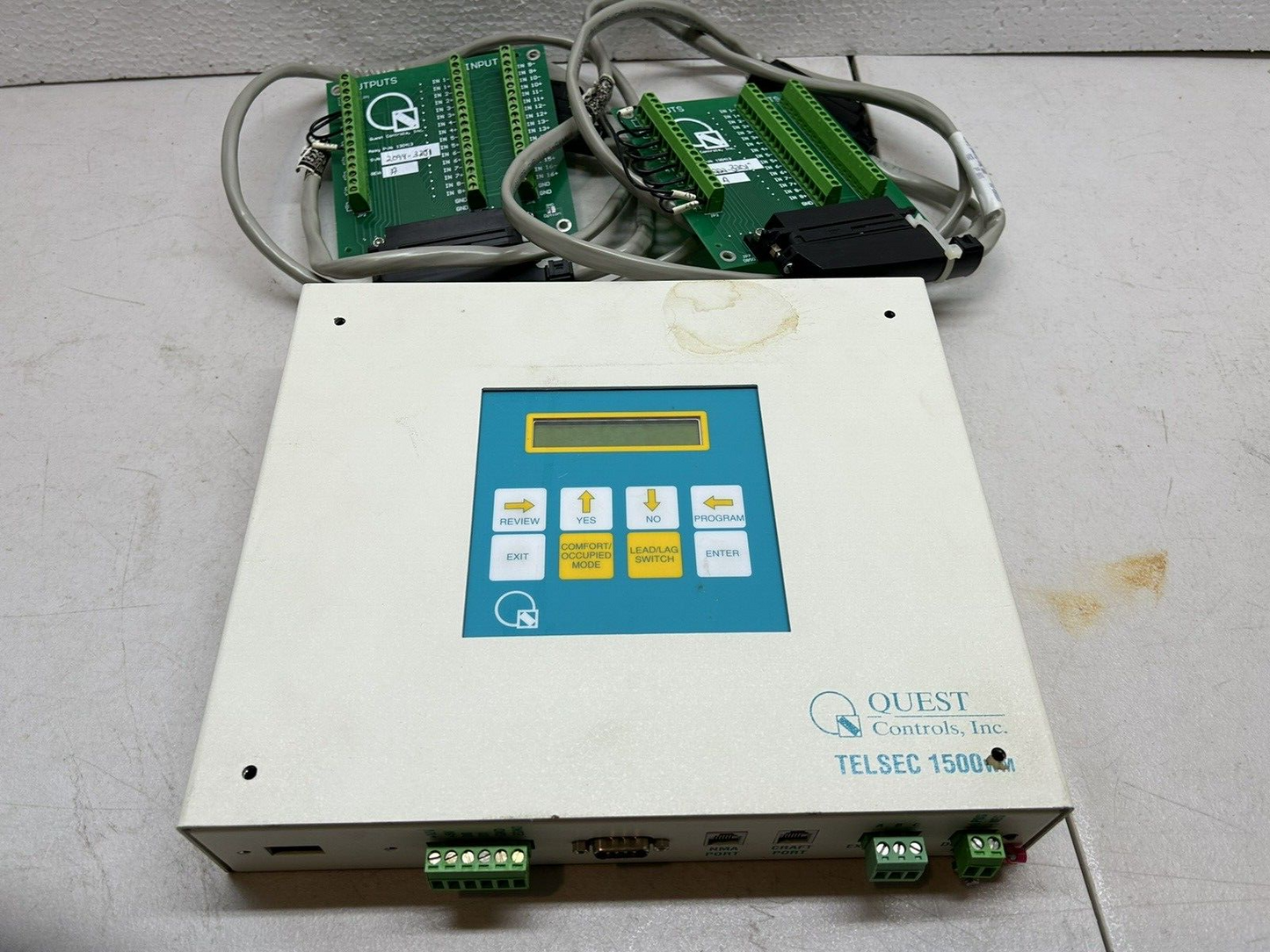 TELSEC 2000WM / 1500 WM / 3059-3201 / ENVIRONMENTAL AND ACCESS CONTROL PANEL