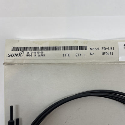 NEW Sunx FD-L51 Photoelectric Sensor 0810-1953-00